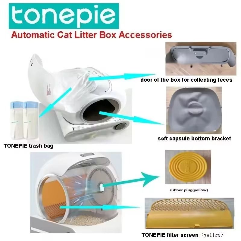 Silicone Pad For Tonepie Automatic Cat Litter Box Tray And Bin Accessories 1