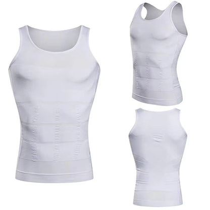 Mens Slimming Compression Shirt Body Shaper Undershirt Tank Top 4