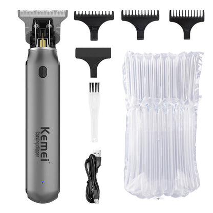 Cordless Hair Clipper for Men, Professional Rechargeable Beard Trimmer & Hair Cutting Machine for Home & Barber Use