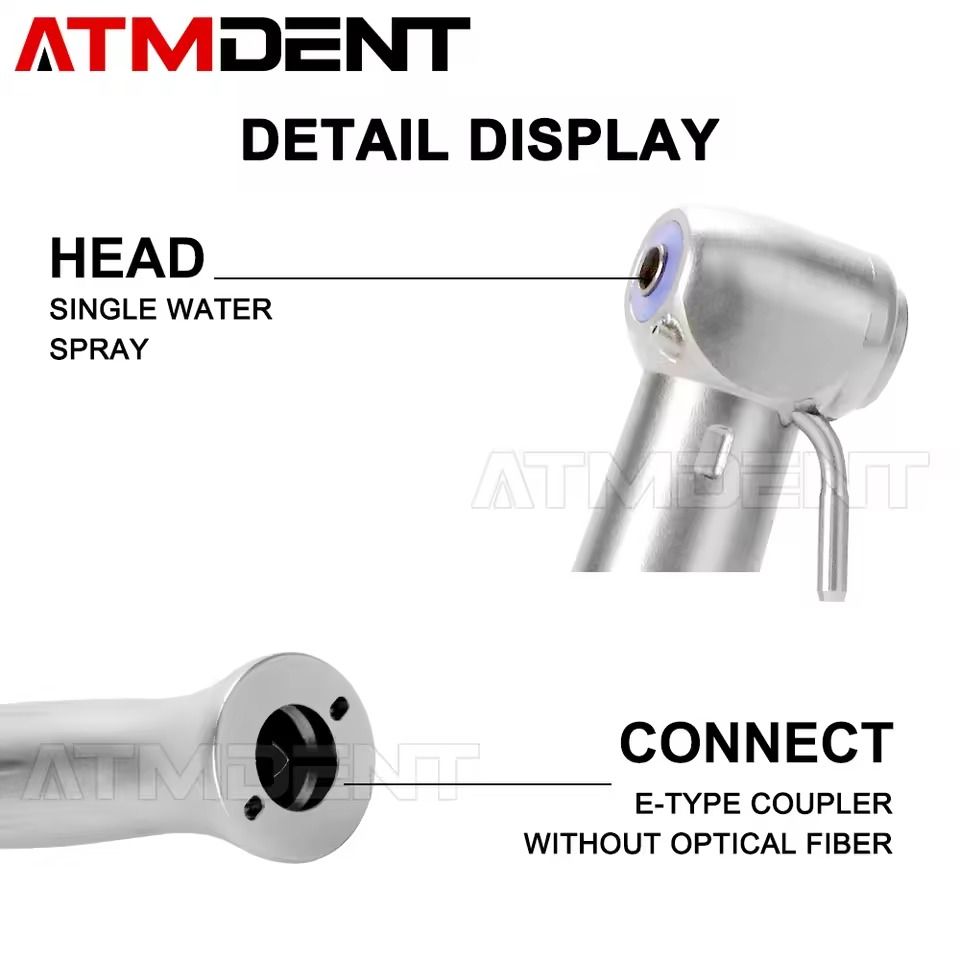 Dental Implant Contra Angle 201 Slow Speed Handpiece For E Type Micromotor 4