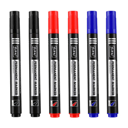 Permanent Marker Pen Fine Point Waterproof Ink Set, Fine Color Marker Pens for Precision Writing & Art