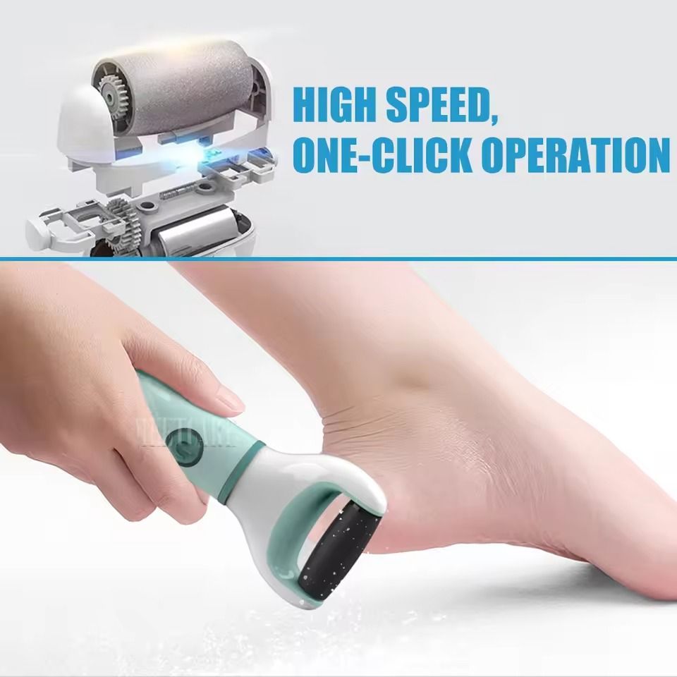 Electric Foot Grinder Wireless Pedicure Tool For Callus And Dead Skin Removal 1