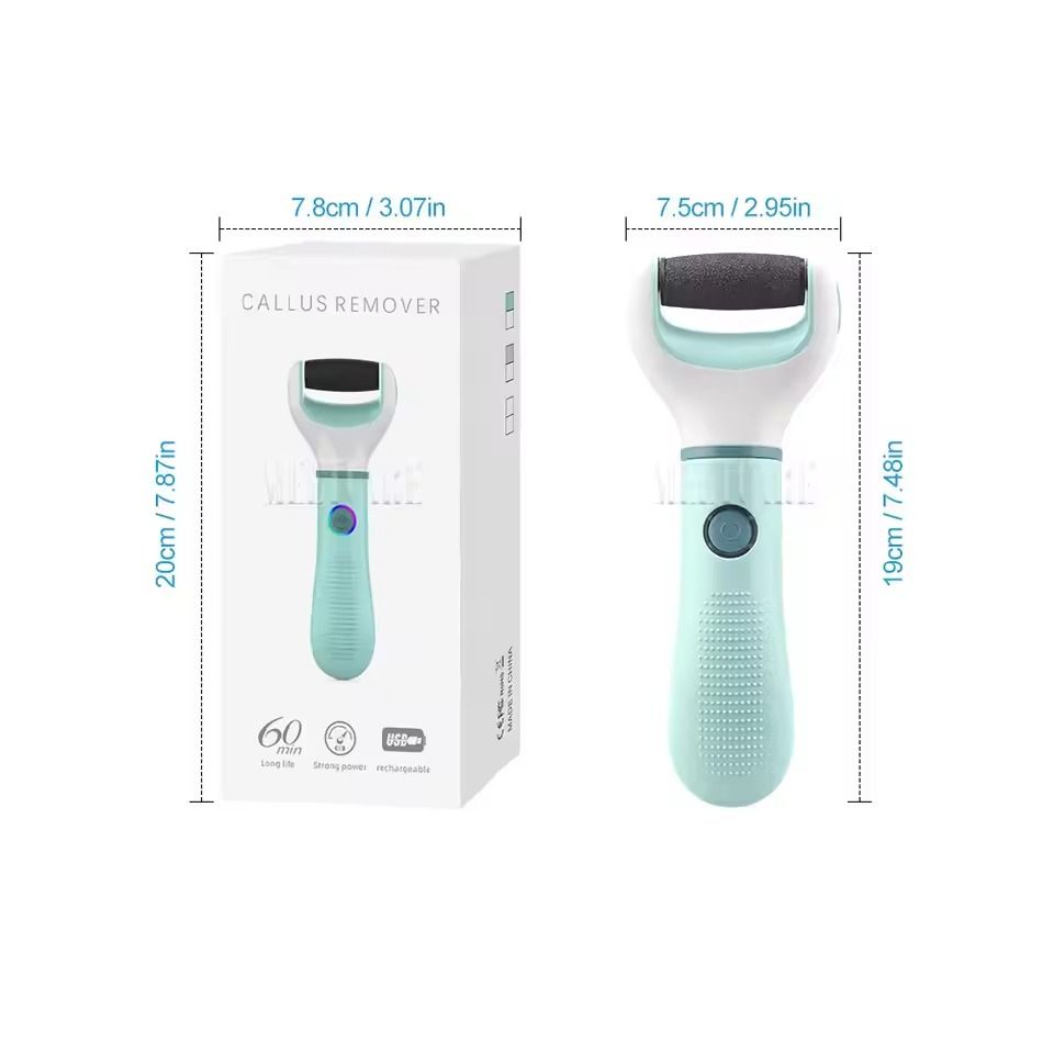 Electric Foot Grinder Wireless Pedicure Tool For Callus And Dead Skin Removal 3