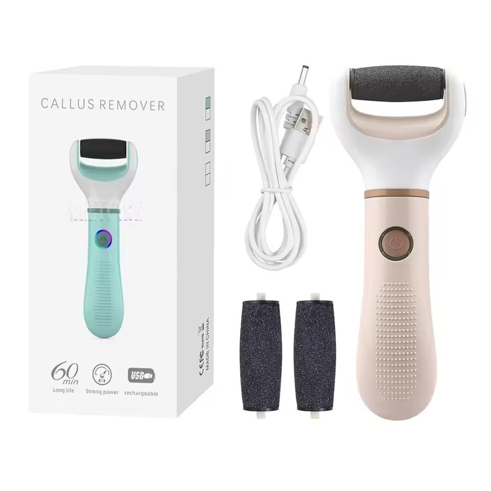 Electric Foot Grinder Wireless Pedicure Tool For Callus And Dead Skin Removal 7