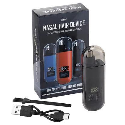Rechargeable Electric Nose Hair Trimmer  Painless Washable And Unisex Grooming Tool 7