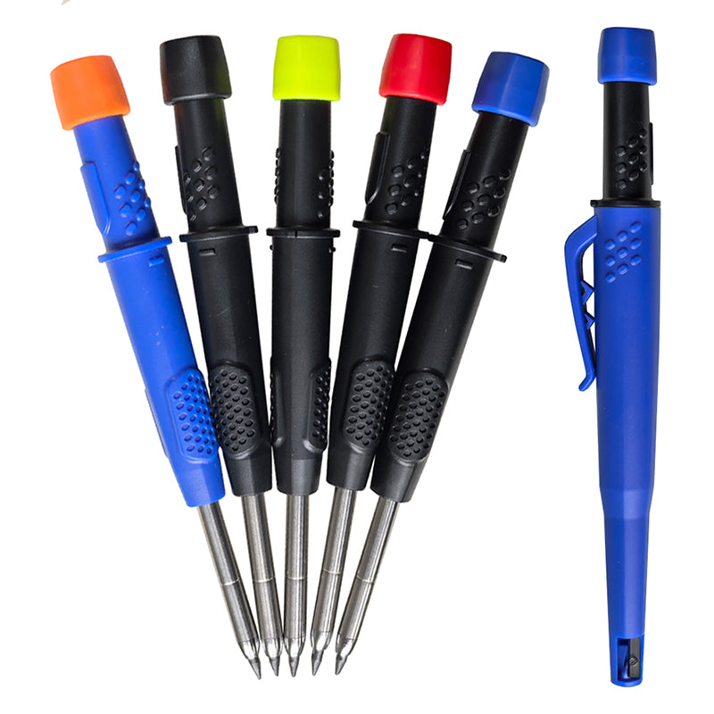 Precision Solid Woodworking Mechanical Pencil Lead Long Headed Carpenter Marking Pencil 1