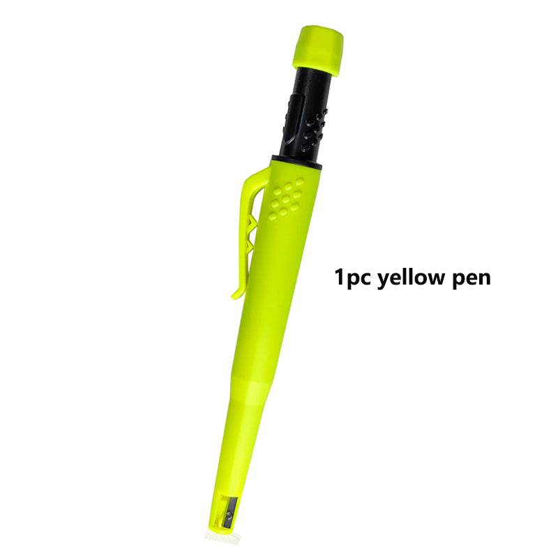Precision Solid Woodworking Mechanical Pencil Lead Long Headed Carpenter Marking Pencil 8