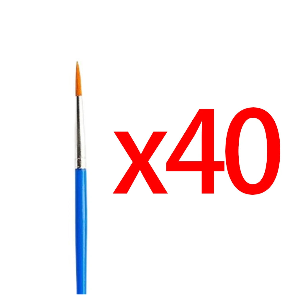 Paint Brushes Set For Kids Acrylic With Flat Round  Pointed Paint Brushes Craft Watercolor Oil Pain 8