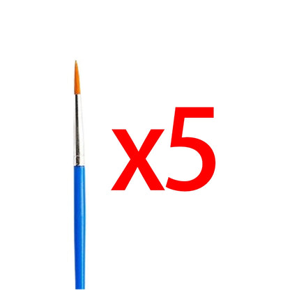 Paint Brushes Set For Kids Acrylic With Flat Round  Pointed Paint Brushes Craft Watercolor Oil Pain 10