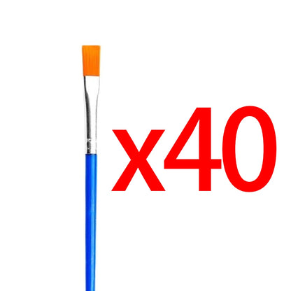 Paint Brushes Set For Kids Acrylic With Flat Round  Pointed Paint Brushes Craft Watercolor Oil Pain 12