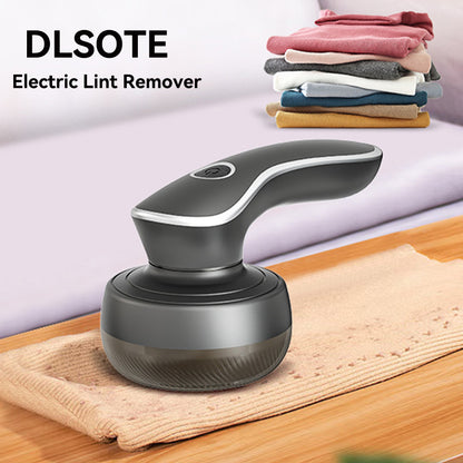 Rechargeable Electric Fabric Shaver with Digital Display, Portable Lint Remover for Clothing, Fluff, Fuzz & Hair Balls