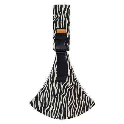 Leopard Pattern Baby Carrier With Waist Stool Support  Portable Front And Back Infant Carrier For T 12