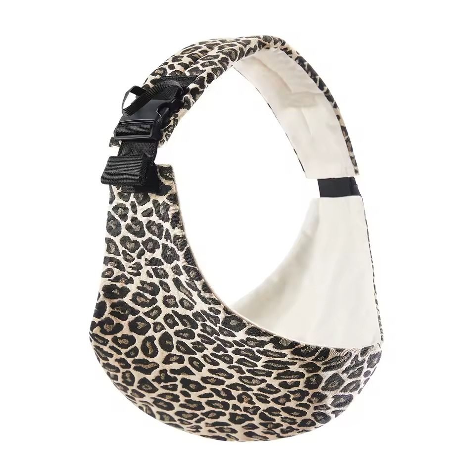 Leopard Pattern Baby Carrier With Waist Stool Support  Portable Front And Back Infant Carrier For T 7