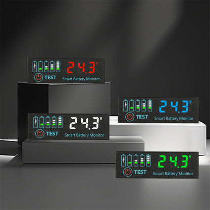 LED Indicator Acid Battery & Lithium Battery Voltage Charge Indicator, Universal Battery Charge Indicator Panel
