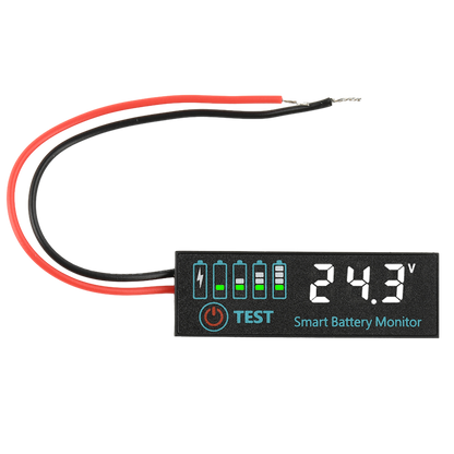 LED Indicator Acid Battery & Lithium Battery Voltage Charge Indicator, Universal Battery Charge Indicator Panel