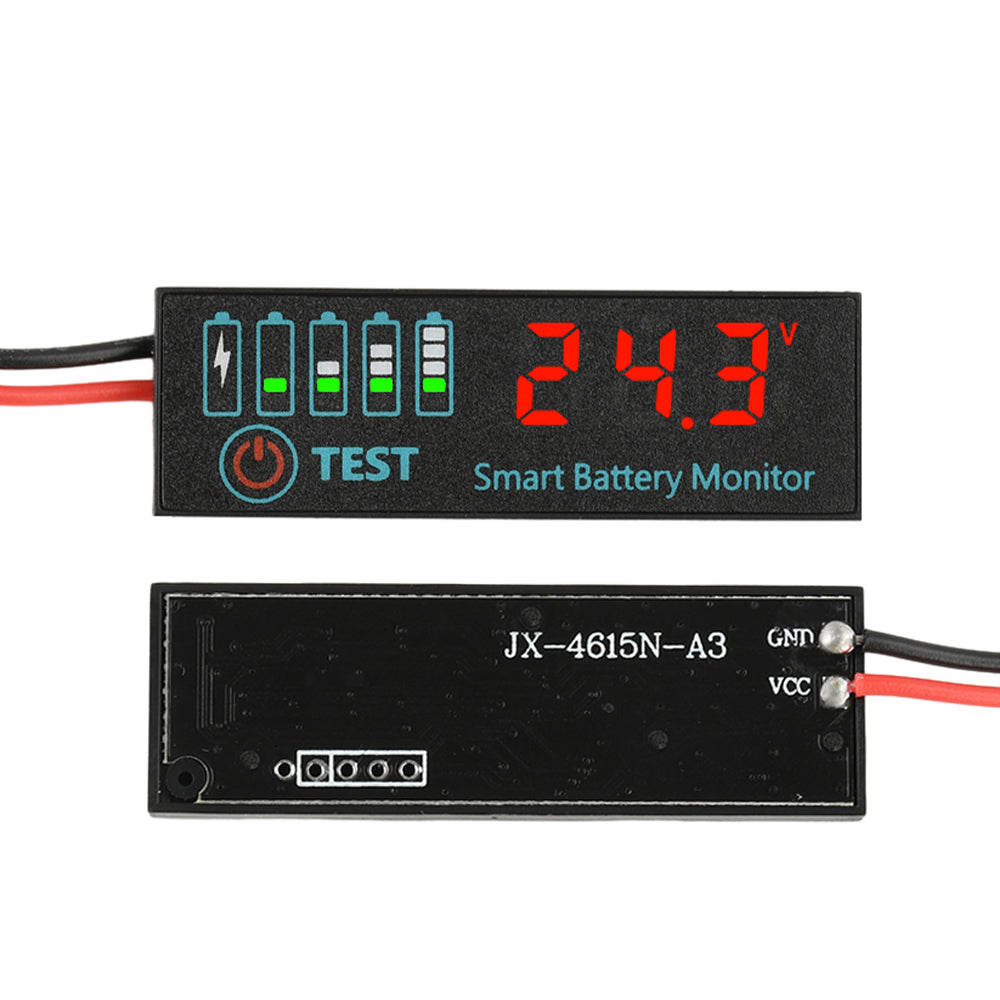 LED Indicator Acid Battery & Lithium Battery Voltage Charge Indicator, Universal Battery Charge Indicator Panel