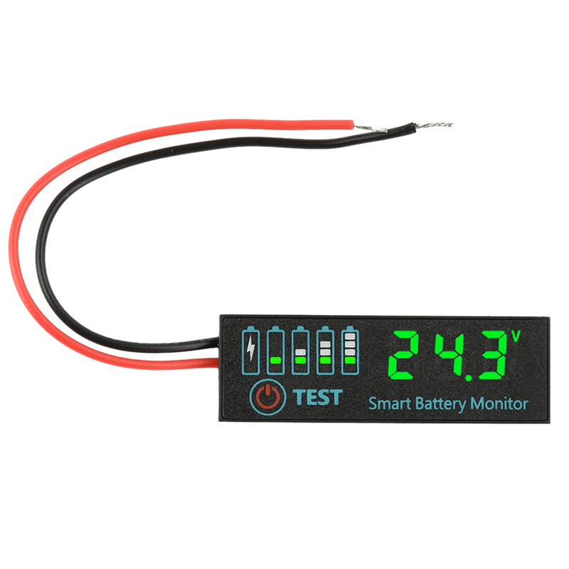 LED Indicator Acid Battery & Lithium Battery Voltage Charge Indicator, Universal Battery Charge Indicator Panel