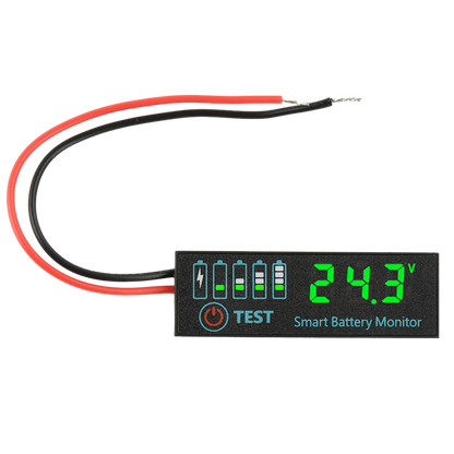 LED Indicator Acid Battery & Lithium Battery Voltage Charge Indicator, Universal Battery Charge Indicator Panel