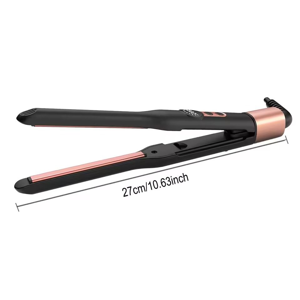 Mini 3 By 10 Inch Pencil Flat Iron For Short Hair Beard And Pixie Cuts  Ceramic Tourmaline Hair Str 4
