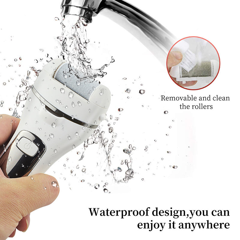 Electric Foot File Callus Remover, Sandpaper Grinding Pedicure Tool for Heels, Dead Skin & Hard skin Removal, Foot Care