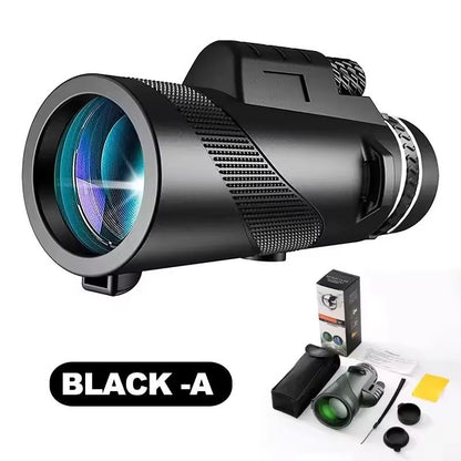 HighPower Monocular Telescope With Tripod And Phone Adapter For Outdoor Camping And Hiking 7