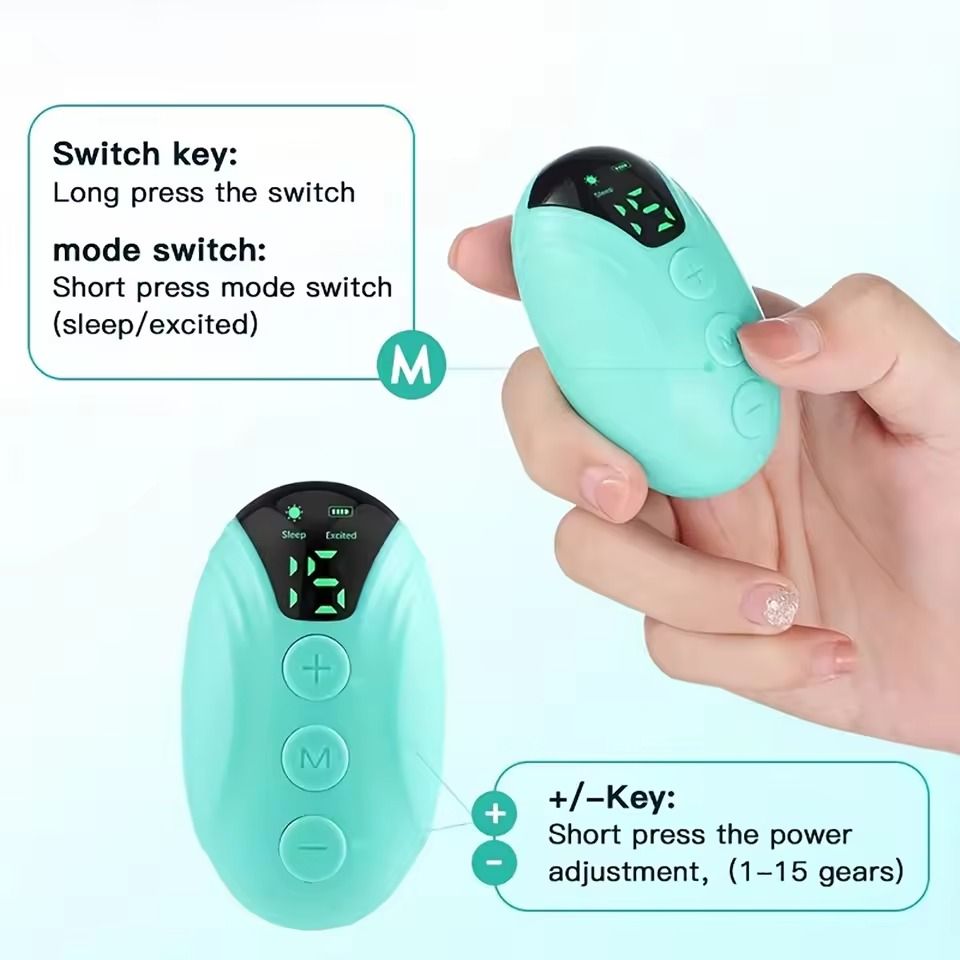 Smart Sleep Aid Device With Soothing Pulse Stimulation For Insomnia And Anxiety Relief 2