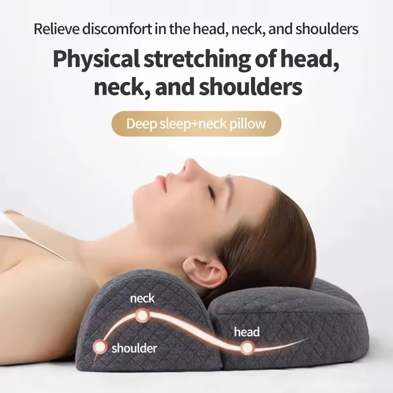 Ergonomic Memory Foam Cervical Pillow For Side Sleepers And Neck Support 4