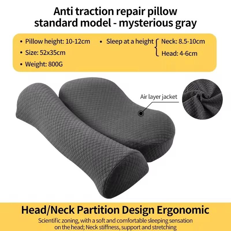 Ergonomic Memory Foam Cervical Pillow For Side Sleepers And Neck Support 5