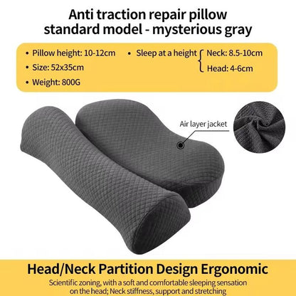 Ergonomic Memory Foam Cervical Pillow For Side Sleepers And Neck Support 5