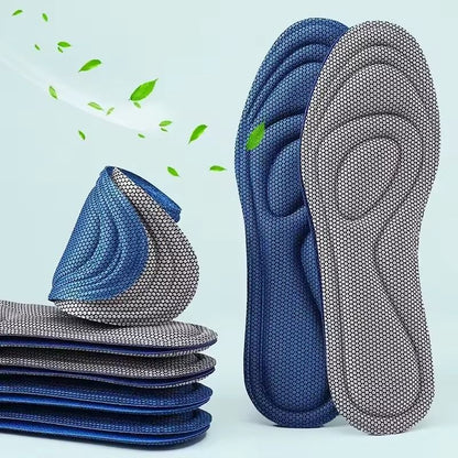 Memory Foam Orthopedic Insoles With Antibacterial Sweat Absorption For Running And Sports 3