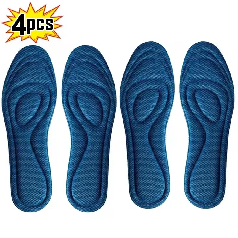 Memory Foam Orthopedic Insoles With Antibacterial Sweat Absorption For Running And Sports 8