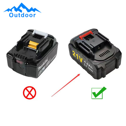 Portable Fast Charger Quick Charge Lithium Battery Charger For Makita 18V21V Power Tool Batteries 4