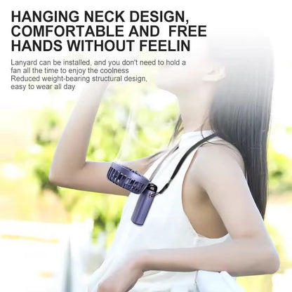 Portable Foldable Mini Fan With USB Rechargeable Battery And Phone Stand 3