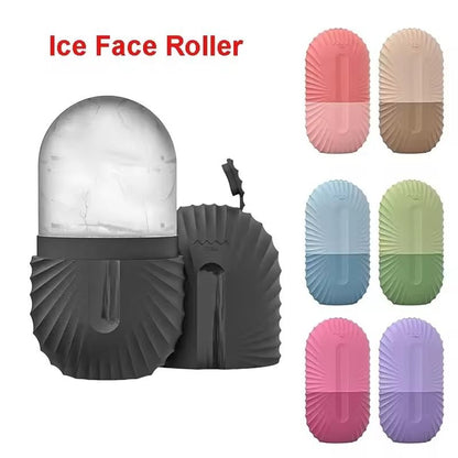 Silicone Ice Face Roller for Puffiness Reduction and Pore Tightening