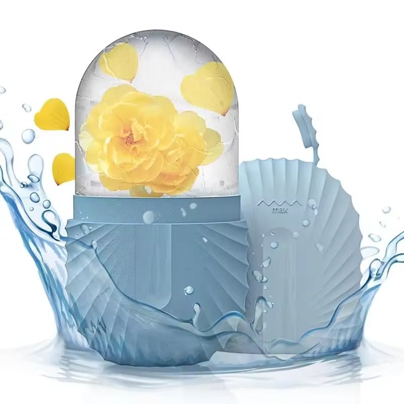 Silicone Ice Face Roller For Puffiness Reduction And Pore Tightening 11