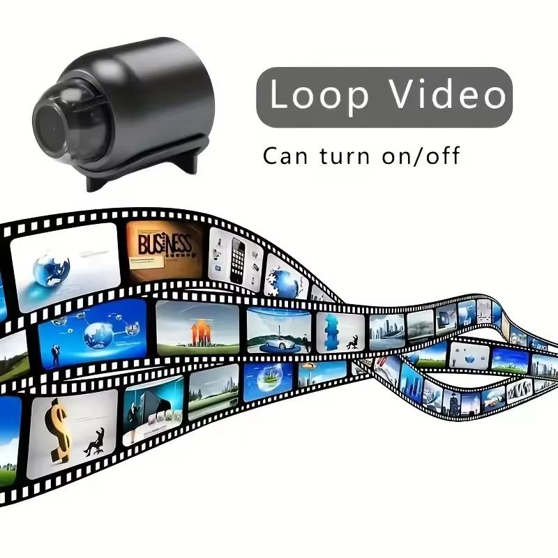 1080P Mini WiFi Security Camera With Night Vision And TwoWay Audio 4