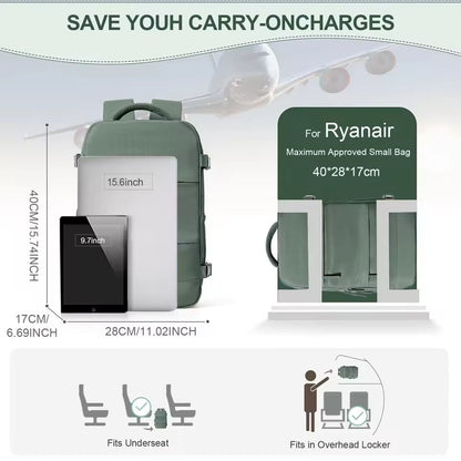 Travel Cabin Backpack CarryOn Bag With Laptop Compartment 3