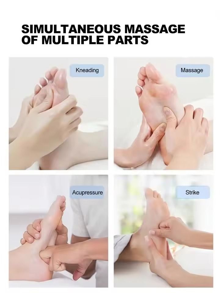 Multifunctional Heated Foot Therapy Massager With Pulse Stimulation 1