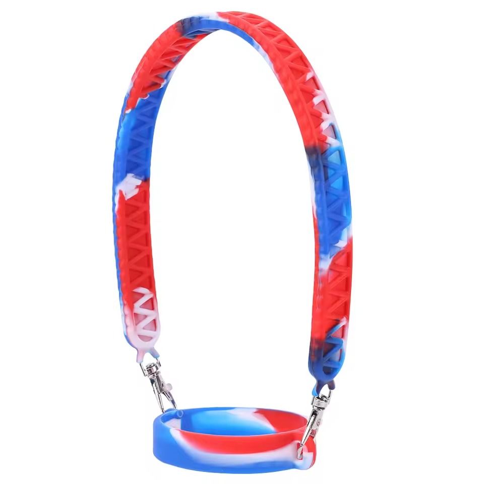 40oz Neoprene Water Bottle Carrier With Adjustable Shoulder Strap 26