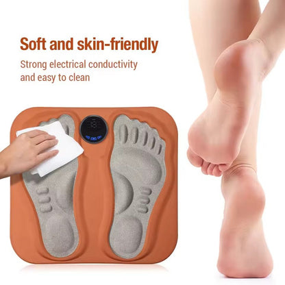 Rechargeable Smart 3D Foot Massage Pad For Circulation And Relaxation 2