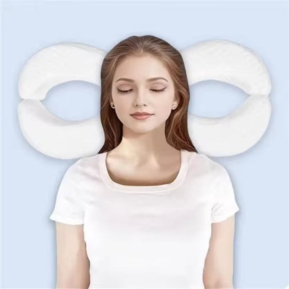 Side Sleeping Memory Foam Pillow for Neck and Face Support