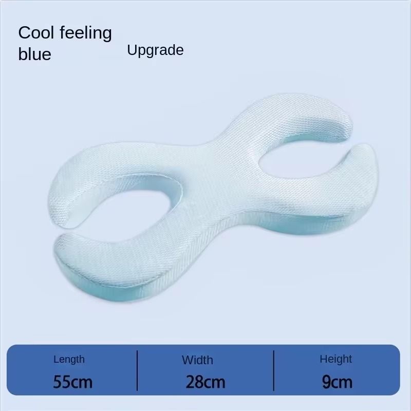 Side Sleeping Memory Foam Pillow For Neck And Face Support 7