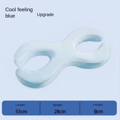 Side Sleeping Memory Foam Pillow For Neck And Face Support 7