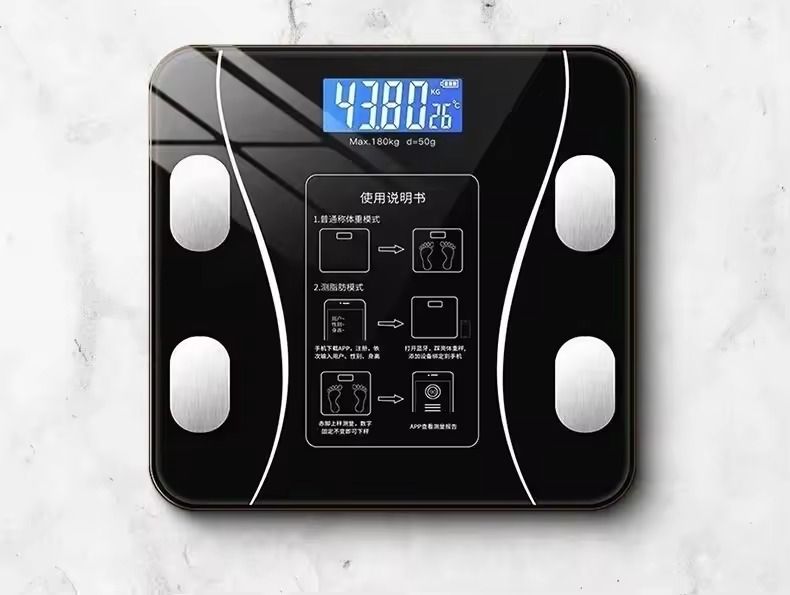 Rechargeable Bluetooth Body Composition Scale With Smart App Tracking 3