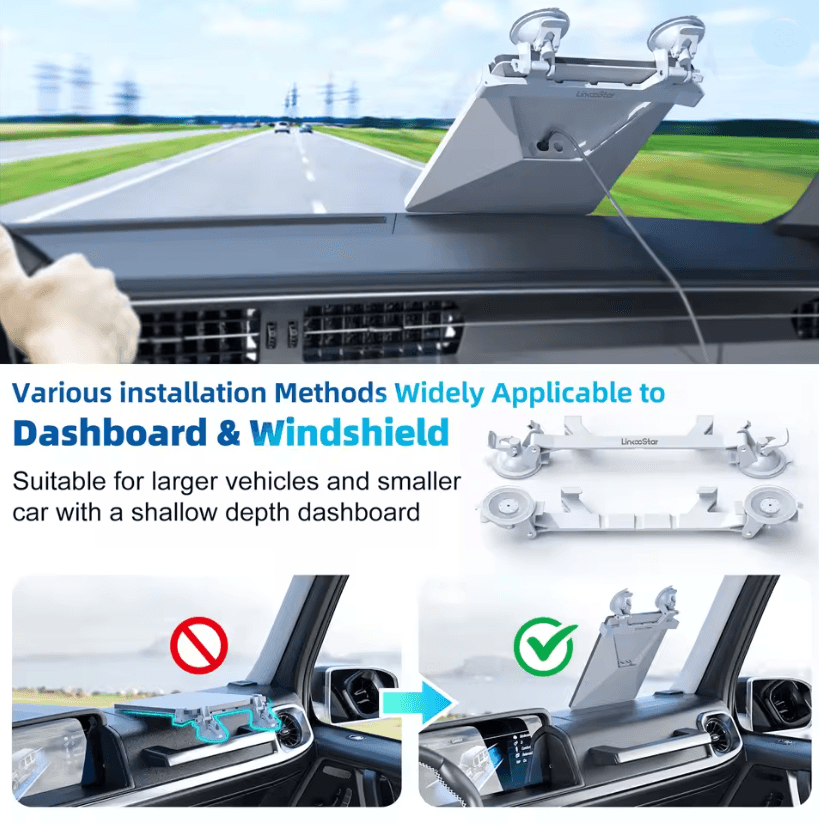 Starlink Mini Suction Mount For Car Roof RV And Boat Use 2