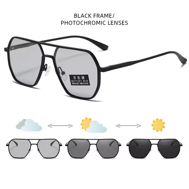 Luxury Polarized Chameleon Sunglasses With AntiGlare UV400 Protection 8