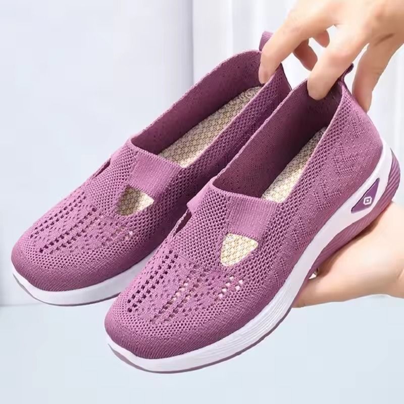 Womens Summer Lightweight Slip-On Sneakers