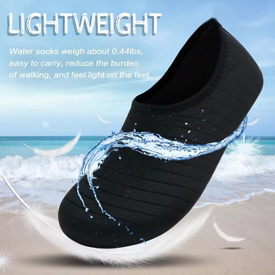 QuickDry Barefoot Water Shoes With AntiSlip Sole For Beach And Water Sports 2