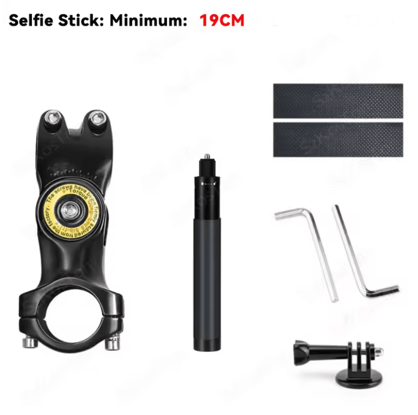 Adjustable Handlebar Selfie Monopod Mount For Insta360 And GoPro 3