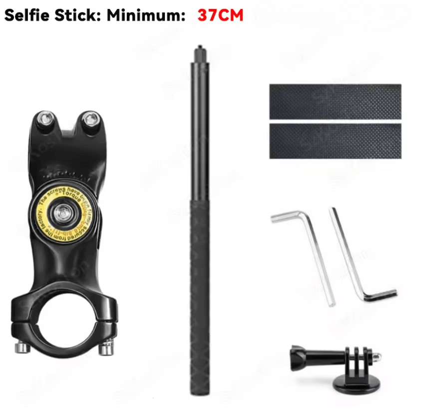 Adjustable Handlebar Selfie Monopod Mount For Insta360 And GoPro 4